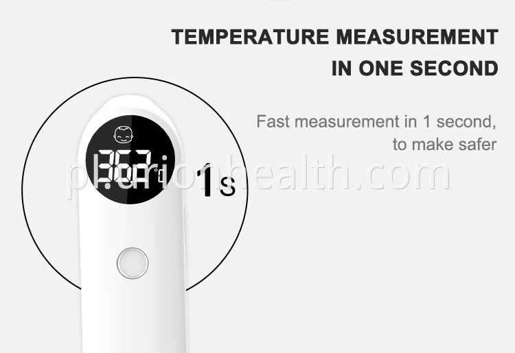 Ready to send product forehead and ear thermometer